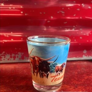 Texas Longhorn Shot Glass